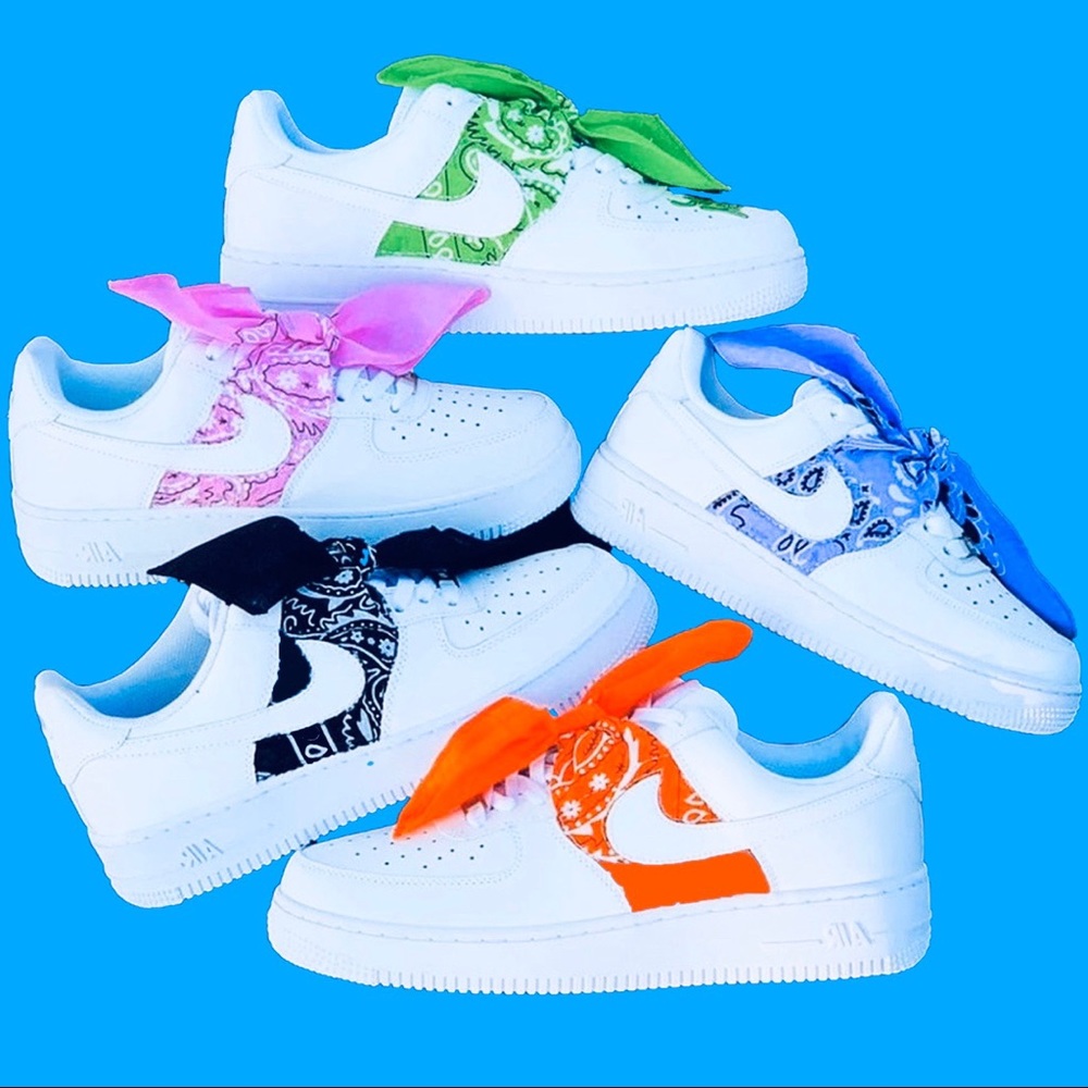Custom Nike Air Force 1s - Picture 1 of 6